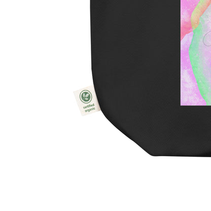 Tote Bag Bio Visage abstrait