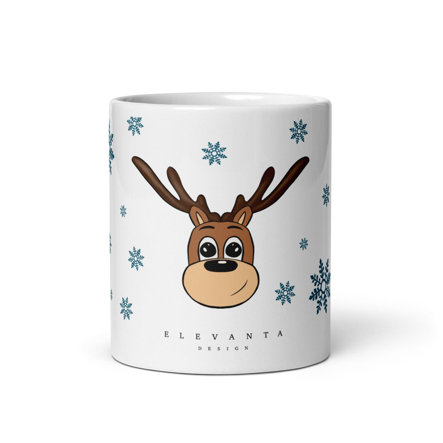 Mug Blanc Brillant Noël