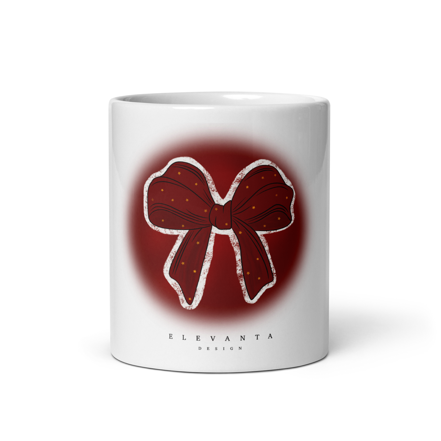 Mug noeud rouge