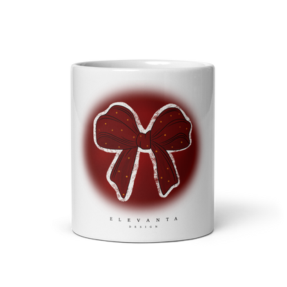 Mug noeud rouge