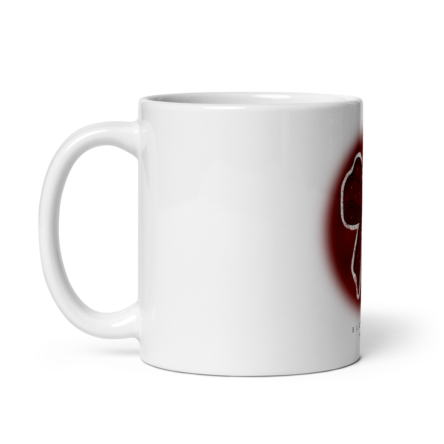 Mug noeud rouge