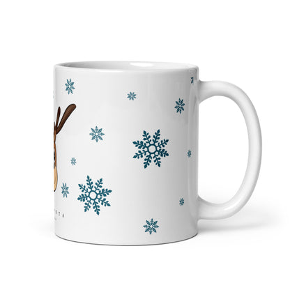 Mug Blanc Brillant Noël